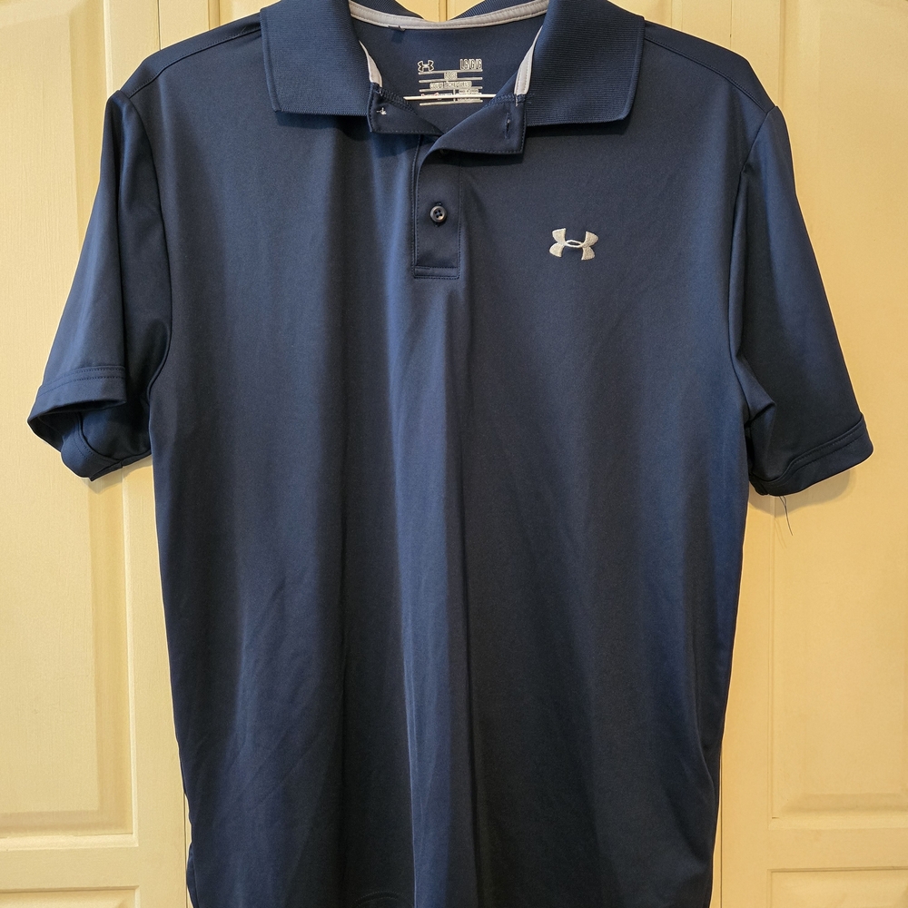Under Armour Men's Navy Polo Shirt